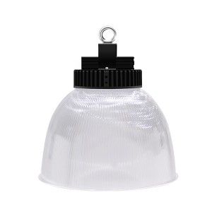 100W High Bay LED Lights UFO High Bay industrial LED lighting warehouse lighting fixtures 140-150lm/w available with Aluminum reflector or Acrylic lens Black/white (3HBA Series)