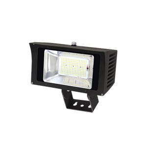 120W LED Flood Light Fixtures Security Flood Lights Exterior Lighting Dimming, Sensors Control and Surge Protector Available NEMA 6Hx6V or NEMA 3Hx3V using Nichia LEDs with 6 Years Warranty Slip Fitter/Straight Arm/Trunnion Bracket/1/2” NPT Connector Mounting (4FL Series)