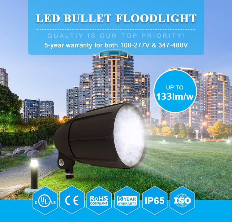 Green Inova Released New LED Bullet Floodlight/LED Landscape Light/LED Garden Floodlight