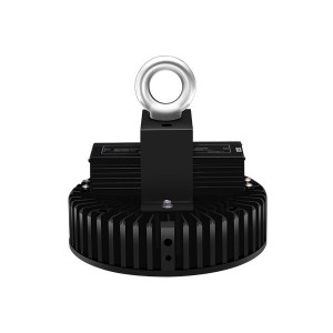 100W High Bay LED Lights UFO High Bay industrial LED lighting warehouse lighting fixtures 140-150lm/w available with Aluminum reflector or Acrylic lens Black/white (3HBA Series)