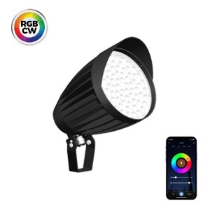 IP65 45W Tuya RGBCW LED Garden Light Compatiable with Alexa Google Assistant