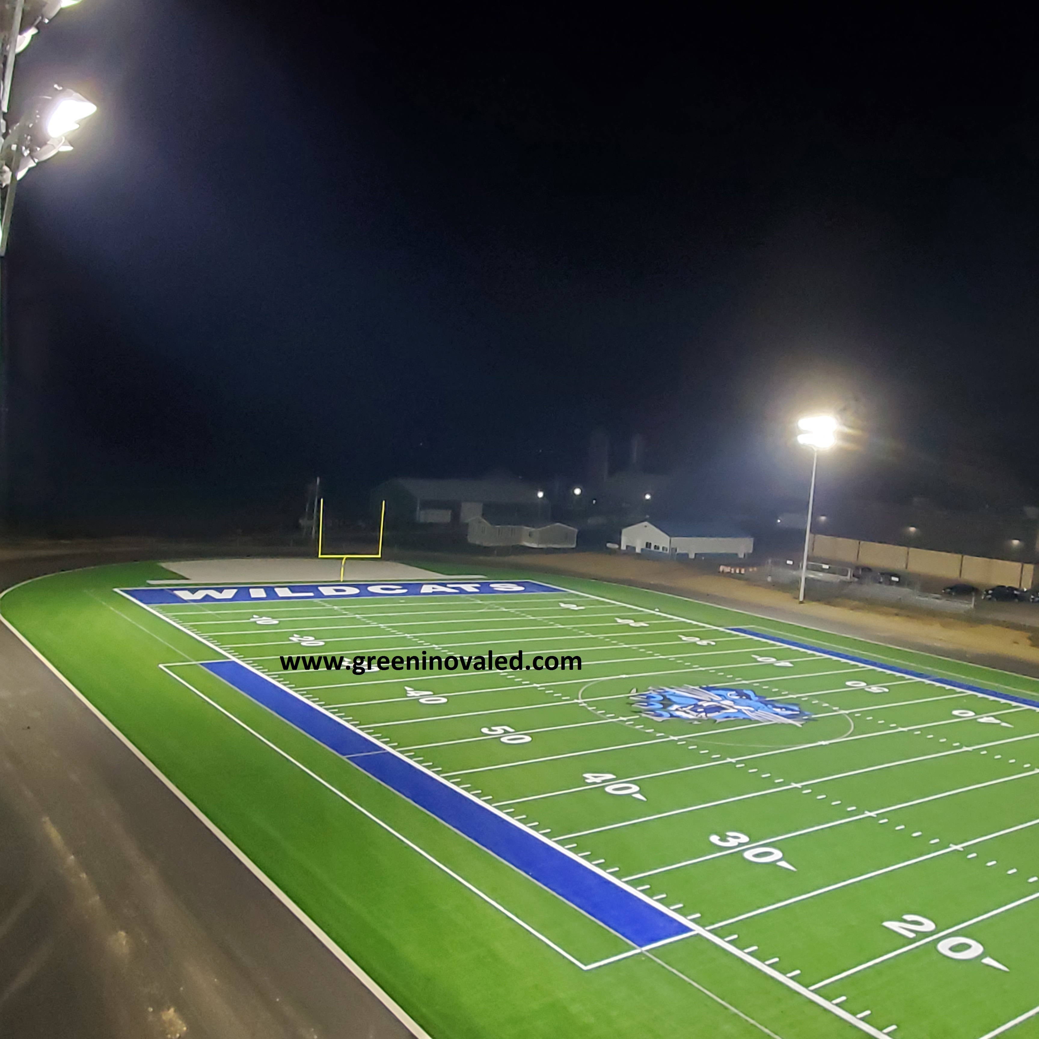 Football Field Lighting 4-Green Inova