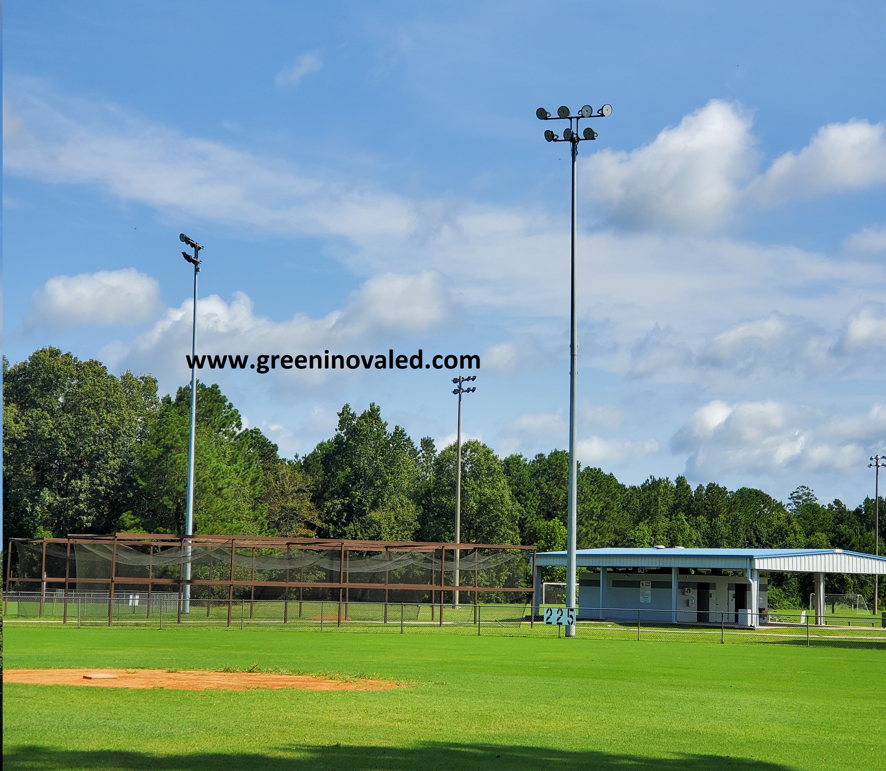 Football Field in California