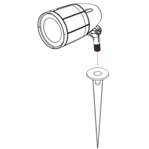 LED-bullet-flood-light-groun-mount